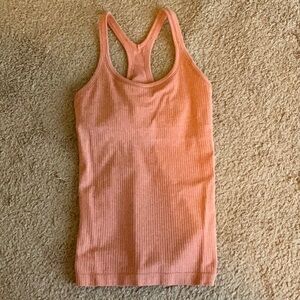 Lululemon ebb to street tank - pink savannah